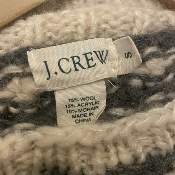 J Crew Vintage Wool Mohair Mix Sweater - Picture 4 of 4